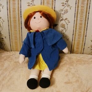 Blue and Yellow Plush Doll